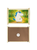 Mr. & Mrs. Panda Dekotablett Einhorn Mann Design ohne Spruch in Weiß