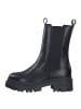 Tamaris Lederstiefel Schwarz