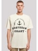 F4NT4STIC T-Shirt Northern Coast Nordsee Knut & Jan Hamburg in sand