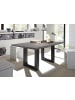 58 aufm Kessel ESSZIMMERTISCH Eila 8 140 x 90 x 75 Esstisch Schwarzstahl/Graphit
