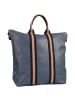 Toscanto Toscanto Cityrucksack Leder, Canvas hellblau ca. 43cm