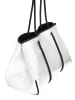 NAEMI Damen Handtasche in Silber