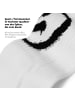 von Jungfeld Tennissocken Smiley & Classic Set in Optic White