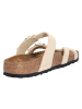 Birkenstock Tieffußbett Pantolette in beige