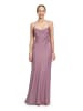 Vera Mont Abendkleid mit Wasserfallausschnitt in Powder Lilac