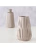 Boltze Vase Esko 2er-Set in braun