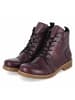 rieker Schnürstiefel in red