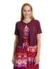CARTOON Shirtjacke kurzarm in Purple/Purple