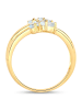 Rafaela Donata Ring aus Sterling Silber mit Blautopas in gelbgold