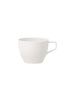 Villeroy & Boch 6er Set Kaffeetassen Artesano Original 250 ml weiß in weiß