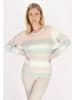 Albee Women Pullover in Hellblau Mehrfarbig