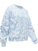 ragwear Sweater Wuss Print in Arctic Blue