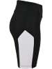 Urban Classics Radlerhosen in black/white