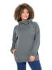 Ulla Popken Sweatshirt in klassisch grau