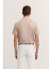 Bugatti Polo Kurzarm in 60-taupe