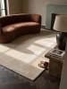 KADIMA DESIGN Hochflorteppich Uni Antirutsch weich wohnlich Wohnzimmer Schlafzimmer in Beige
