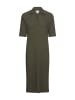 Camel Active Kleid aus Baumwollgemisch in Dunkelgrün