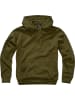 Brandit Hoodie "Tom Sweathoody" in Grün