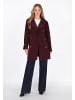 DreiMaster Vintage Women Coat in burgundy