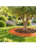 relaxdays Baumring in Stahl - Ø 60 cm - (B)60 x (H)3 x (T)60 cm