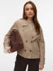 Vero Moda Mantel in Silver Mink