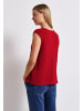 Street One Top im Strick-Look in Rot