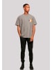 F4NT4STIC Oversize T-Shirt Pinocchio Sundowner in Asphalt