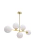 Licht-Erlebnisse Deckenlampe (B)12 x (L)80 x (H)60 cm in Gold Weiß