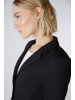 Oui Blazer CLOYEE Heavy  Jersey in black