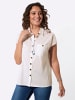 WITT WEIDEN Kurzarm-Bluse in ecru