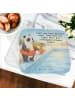 Mr. & Mrs. Panda Topflappen Panda Schwimmbad Pommes Design mit S... in Weiß