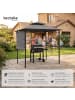 tectake Grillpavillon, inklusive 8 Heringen und 6 Haken, 316 x 150 x 250 cm