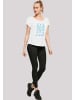 F4NT4STIC Long Cut T-Shirt Salty But Sweet in weiß