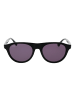 Web Männer Sonnenbrille Rund Schwarz