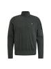 PME Legend Sweatshirt Turtleneck Cotton Knit in antracite melee