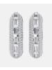Ethische Diamanten Ohrringe aus 375 Weißgold mit Lab Grown Diamant