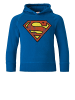 Logoshirt Kapuzensweatshirt DC - Superman Logo in hellblau