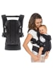 fillikid Babytrage Walk 4in1 - Schwarz in schwarz
