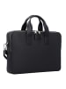Lacoste Chantaco Aktentasche Leder 39 cm Laptopfach black