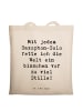 Mr. & Mrs. Panda Tote Bag Spruch Saxophon Magie mit Spruch in Creme