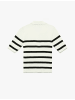 KOTON SWEATERS BSC in Schwarz Gestreift