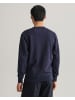 Gant Gant Pullover Sweatshirt Retro Shield mit Rundhalsauschnitt in blau