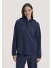 Hessnatur Fleece Hoodie in mitternachtsblau