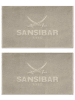 Sansibar 2er Set Sansibar Badvorleger in Taupe