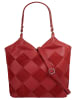 Samantha Look Shopper echt Leder in rot