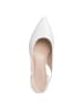 Tamaris Slingpumps in WHITE LEATHER