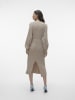 Vero Moda Strickkleid in Silver Mink