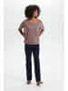 SAINT TROPEZ Strickpullover A2561, Casual fit in Antler Melange