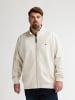 Petrol Industries Lässige Strickjacke Plus Size Rumbo in Weiß