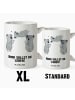 Mr. & Mrs. Panda Weiße Tasse Koalas Feiern mit Spruch in Weiß